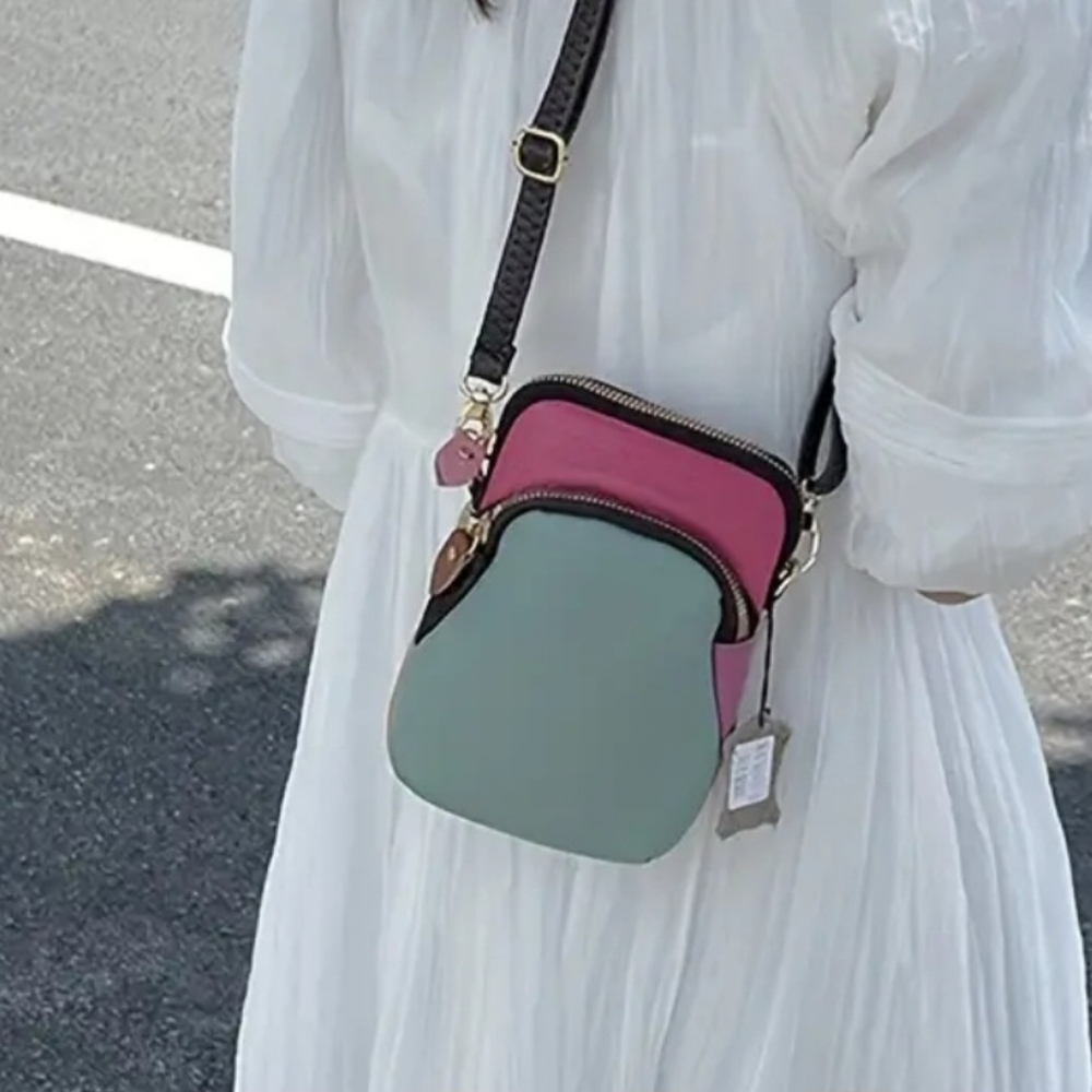 New color block crossbody